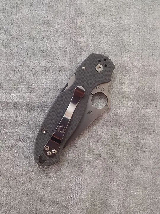 Spyderco Paramilitary 3 Naxamet  C223GPDGY s/ caixa - Foto 2
