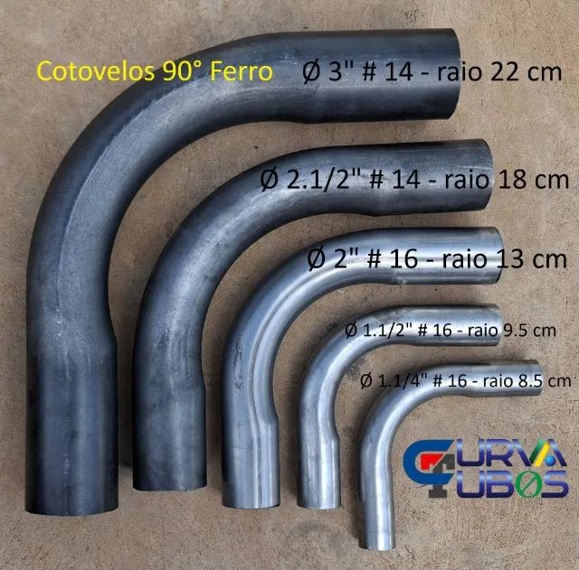 Curvas 90 grau - Ferro - Foto 2