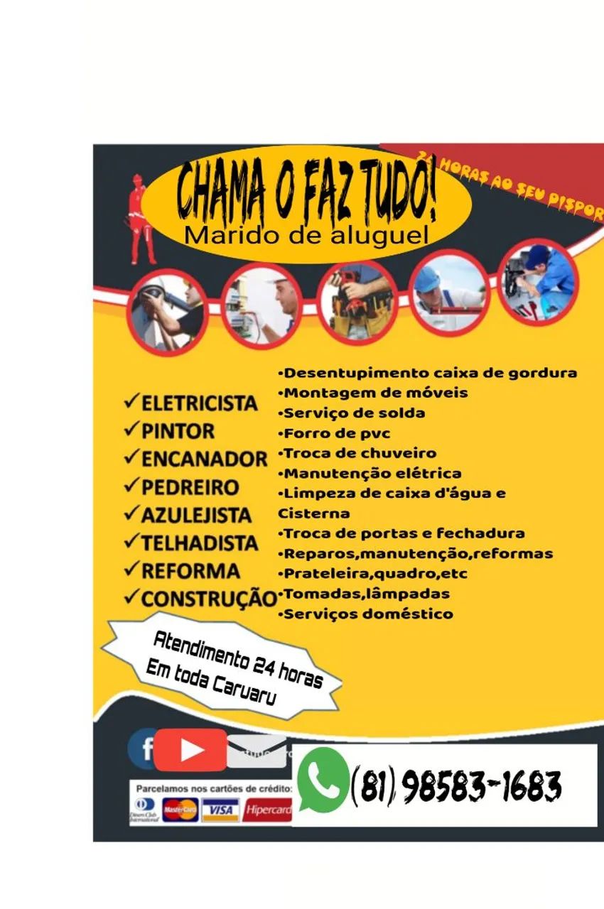 CHAMA O FAZ TUDO * 