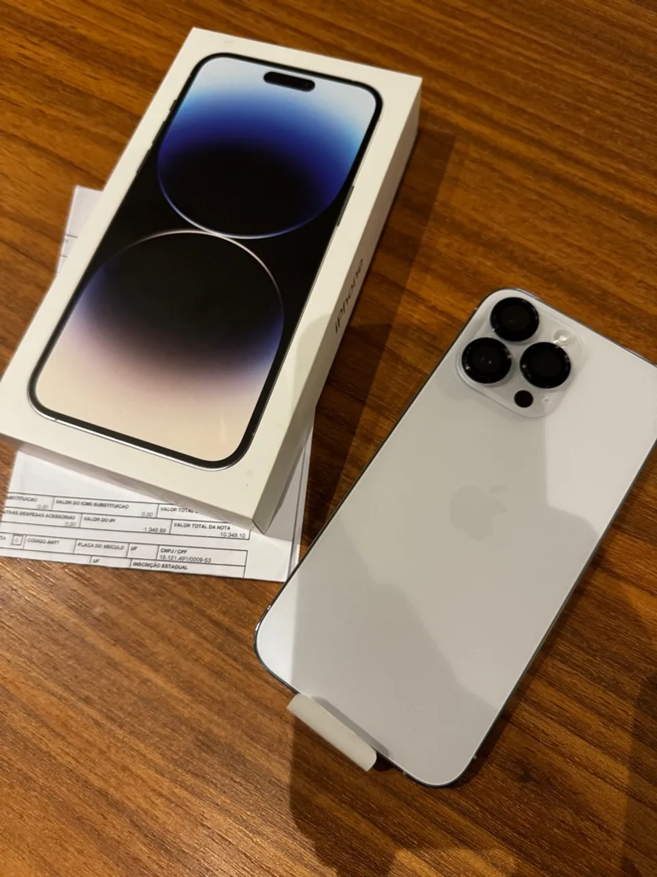 IPHONE 14 PRO MAX 256GB ORIGINAL- BRANCO - IMPECÁVEL