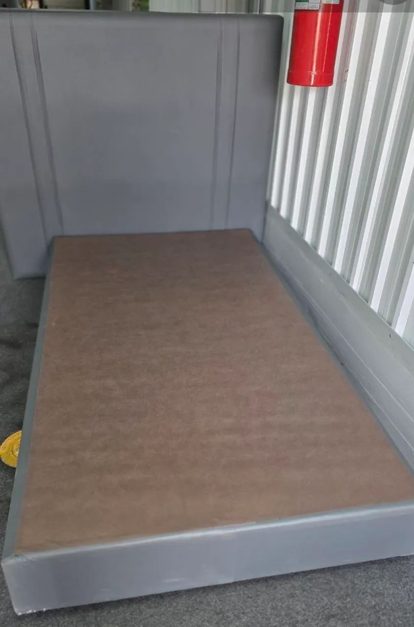 Cama base com cabeceira  box ortobom  - Foto 3