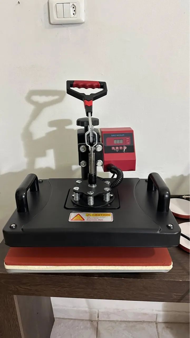 Máquina de Estampar Canecas, Camisetas e Outros