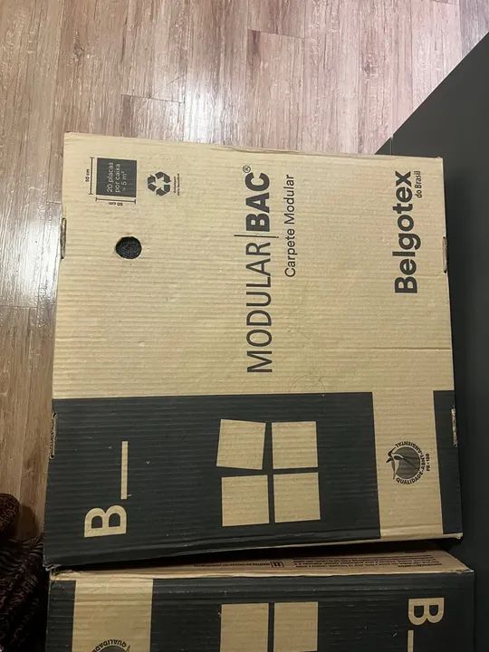 Carpete Modular Belgotex Astral Vega - Novo - Foto 4