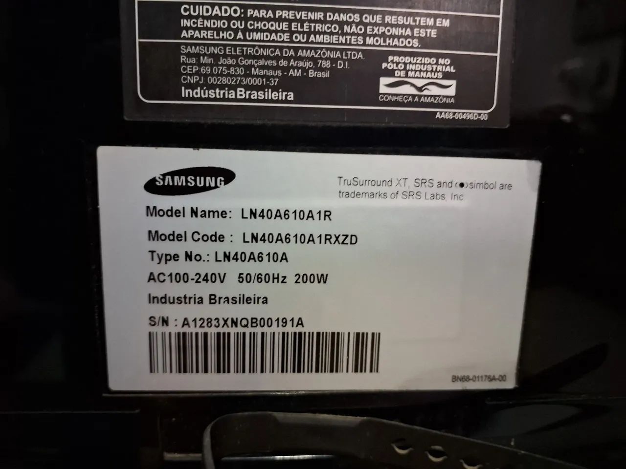 Tv Samsung 40 Display com Risco - Foto 3