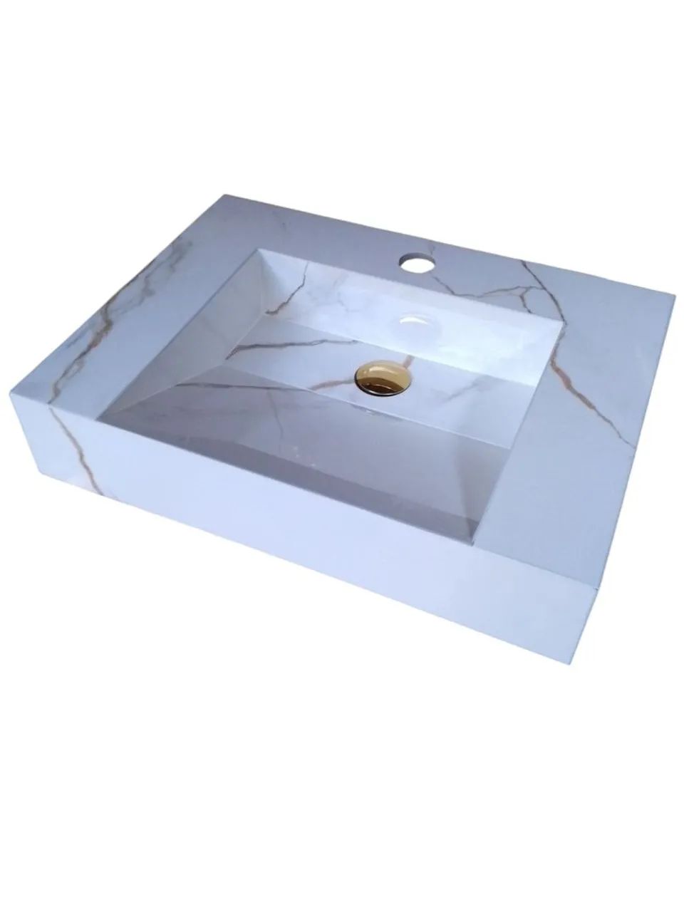 Cuba Retangular de Porcelana 50x40cm - Foto 6
