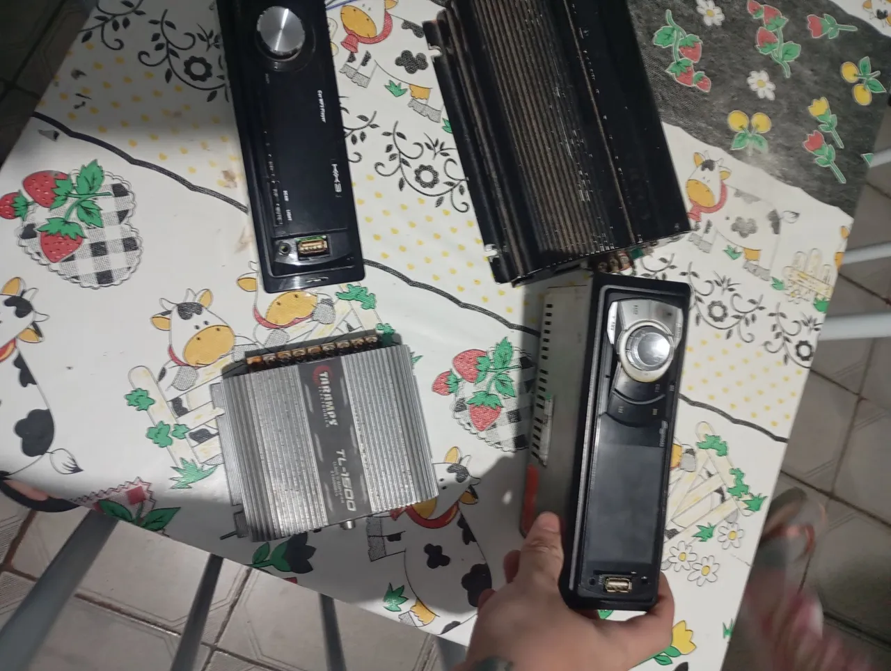 Som Automotivo Completo - Amplificadores e Players