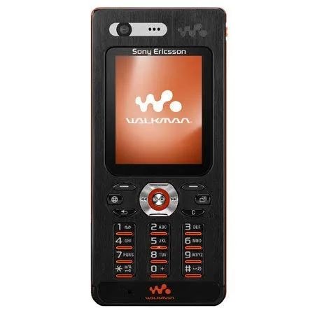 Carcaça Sony Ericsson W880 Preta  