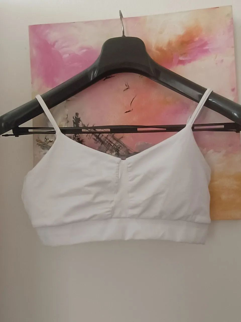 Top branco com bojo - Foto 5