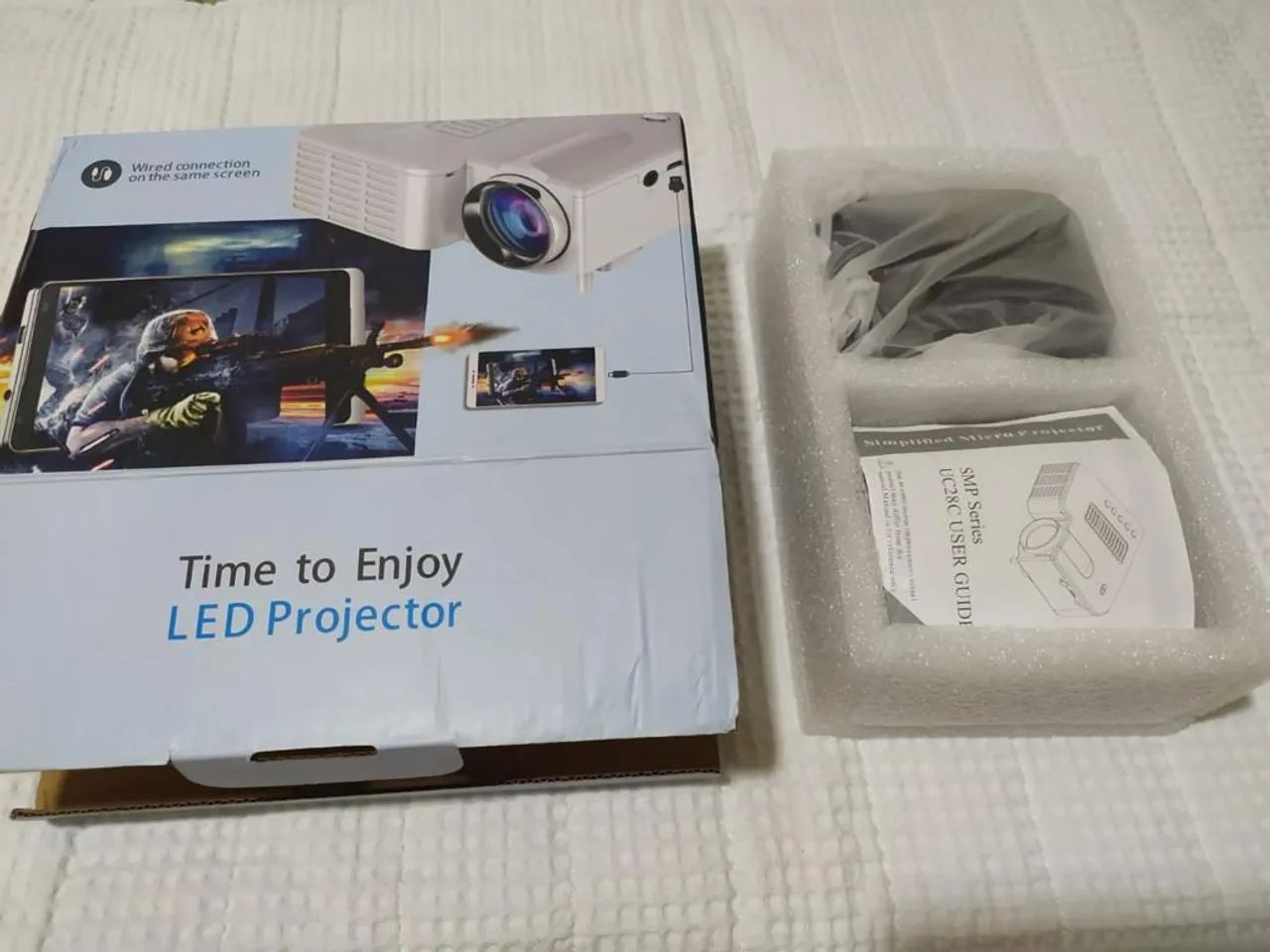 Retroprojetor novo mas não funciona por 100 reais. - Foto 5