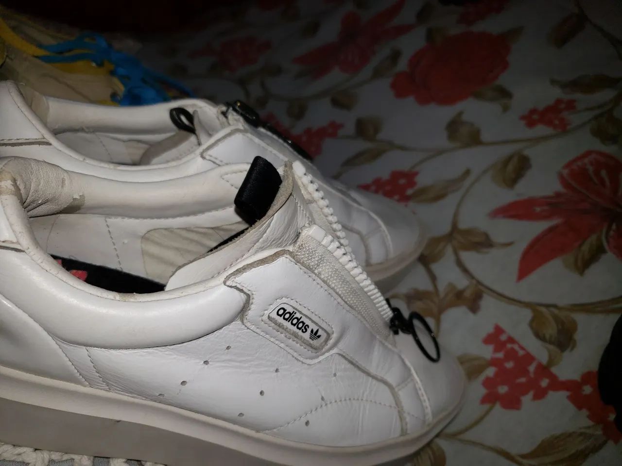 Tênis Adidas Sleek Branco com Zíper - Foto 3