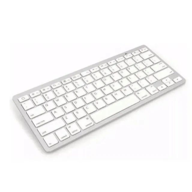 Teclado H'maston Jp101 Sem Fio Branco Ou Preto Bluetooth - Foto 2