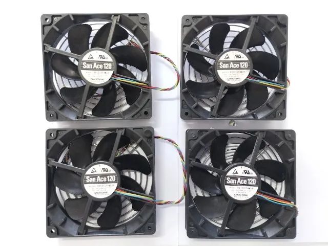 Kit 4 Cooler: San Ace 120 Modelo 9s1212p4w031