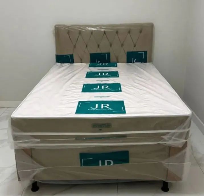 Base + colchão+ cabeceira 