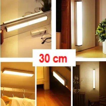 LUMINARIA SENSOR 30CM PLASTICO<br>REF: 6926<br> - Foto 2