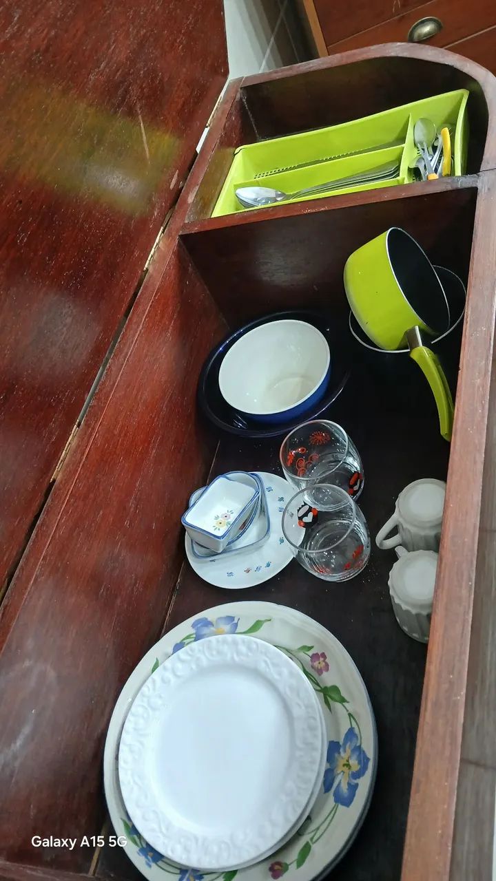 Mesa dobrável de madeira - Foto 2