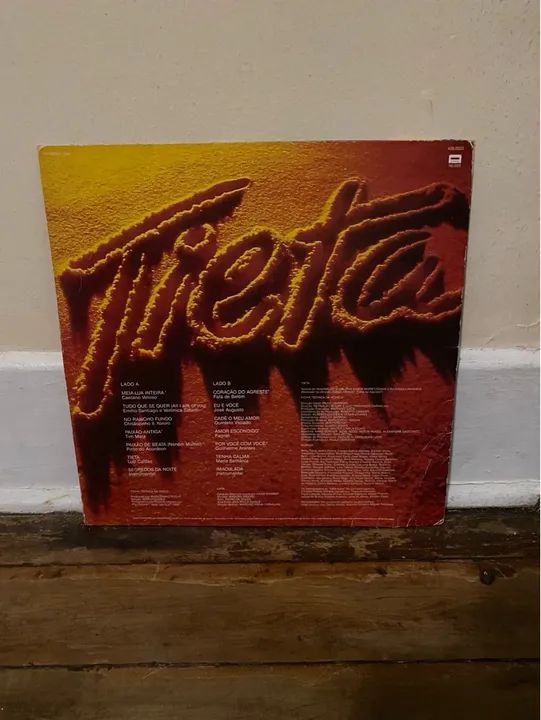 Vinil LP Tieta (nacional) - 1989 - Foto 2
