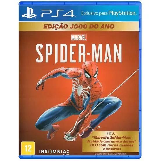 Spider-Man - Edição Jogo do Ano - PS4. second son ps4, drims