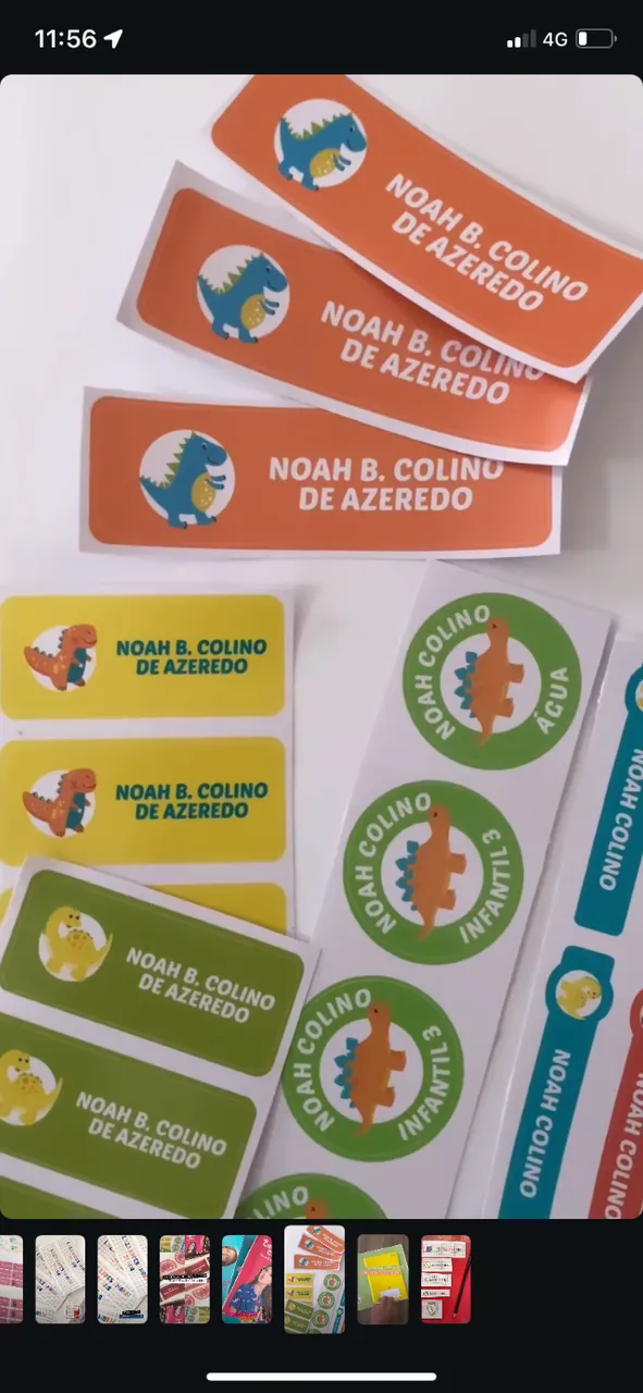 Etiqueta Escolar