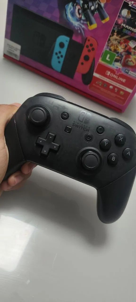 Nintendo Switch v2 desbloqueado - 256GB TROCAS NA DESCRIÇÃO  - Foto 3