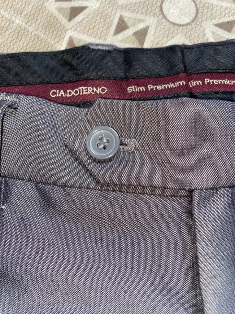 Calça e Terno Cinza Slim Premium - CIA DO TERNO