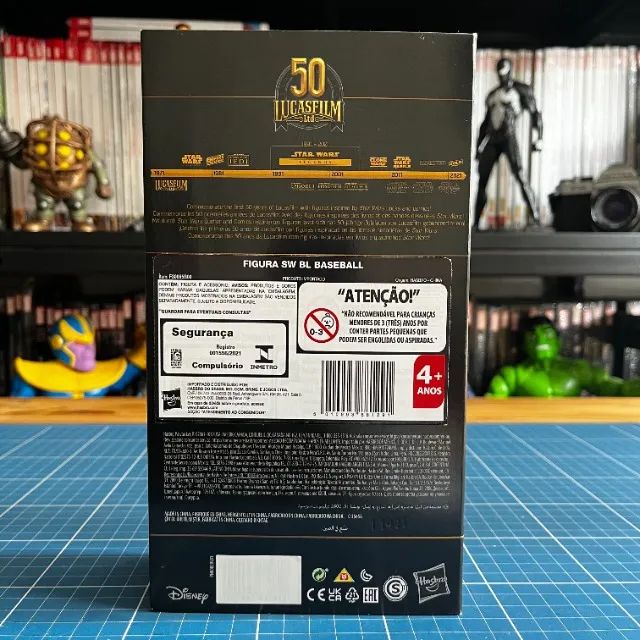 Boneco Luke Skywalker e Ysalamiri Star Wars The Black Series Hasbro - Foto 3