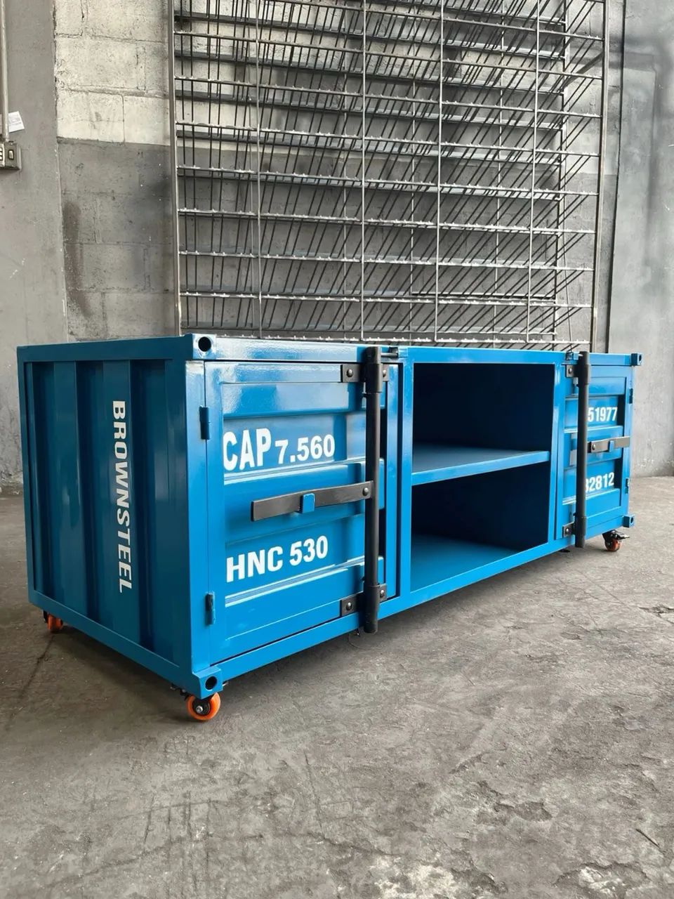 Rack industrial contêiner 