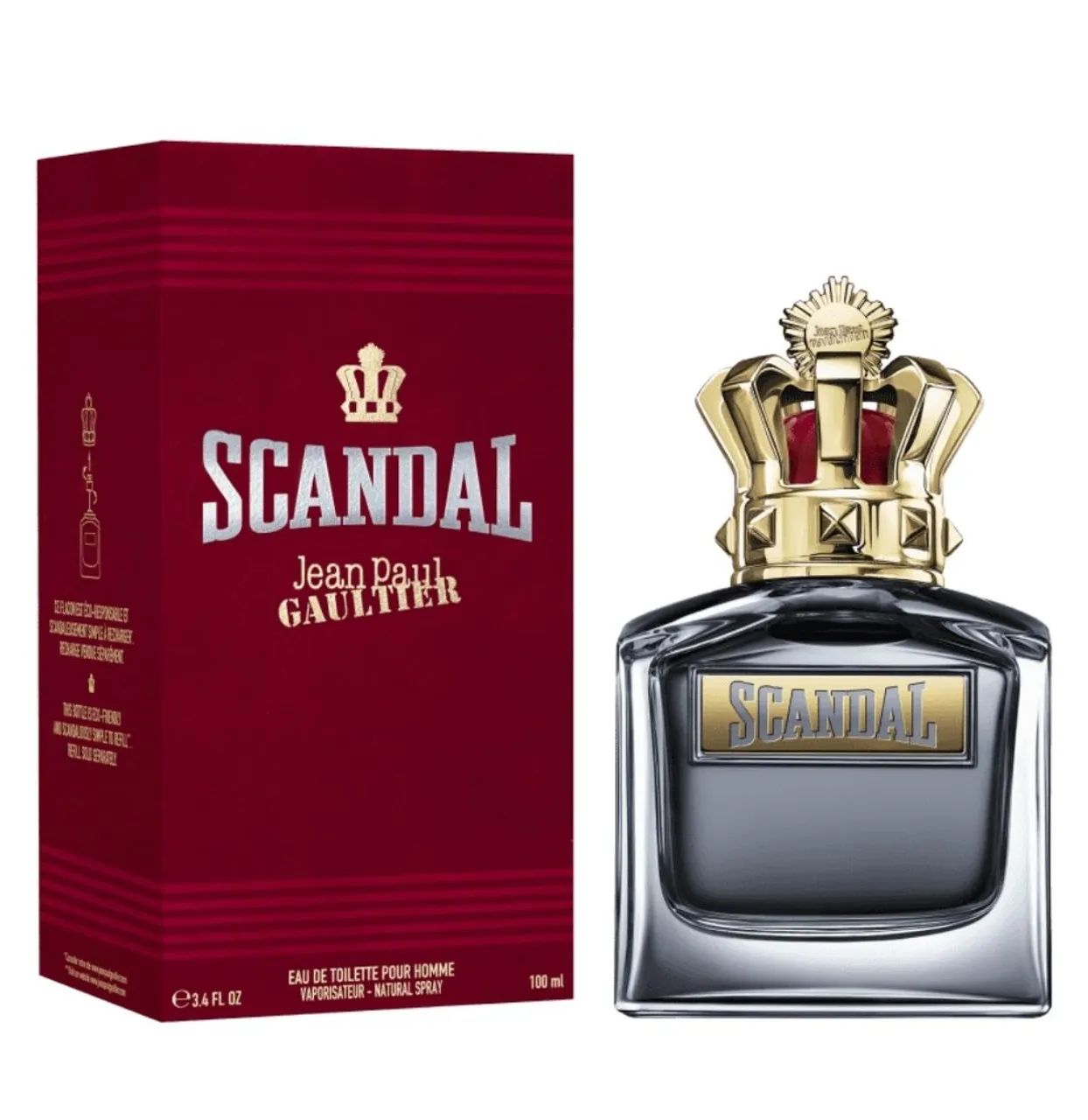 Perfume Scandal Jean Paul Gaultier Masculino EDT 100ml Lacrado - Foto 2
