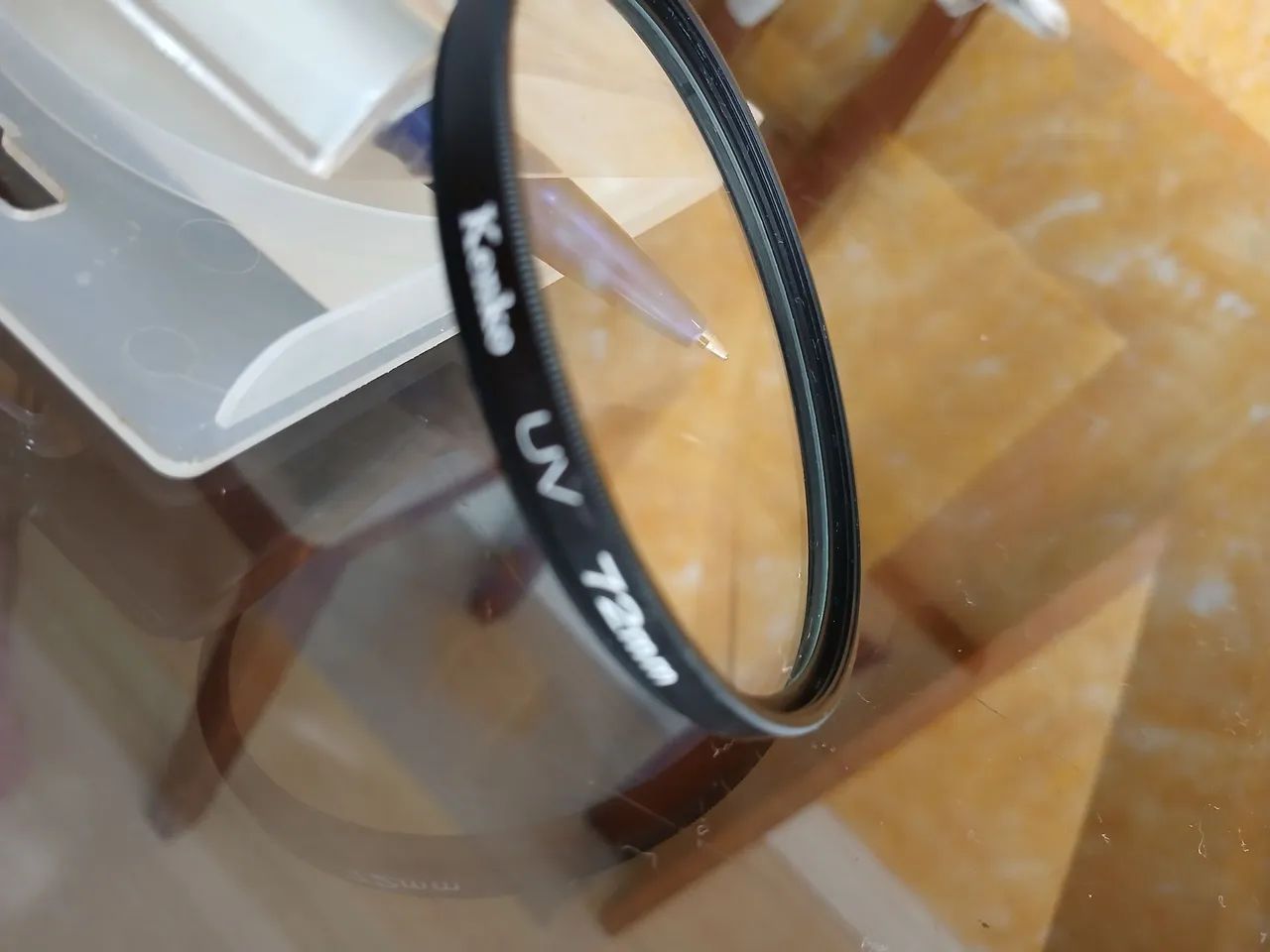 Filtro UV para lente de câmera 72mm - Foto 3