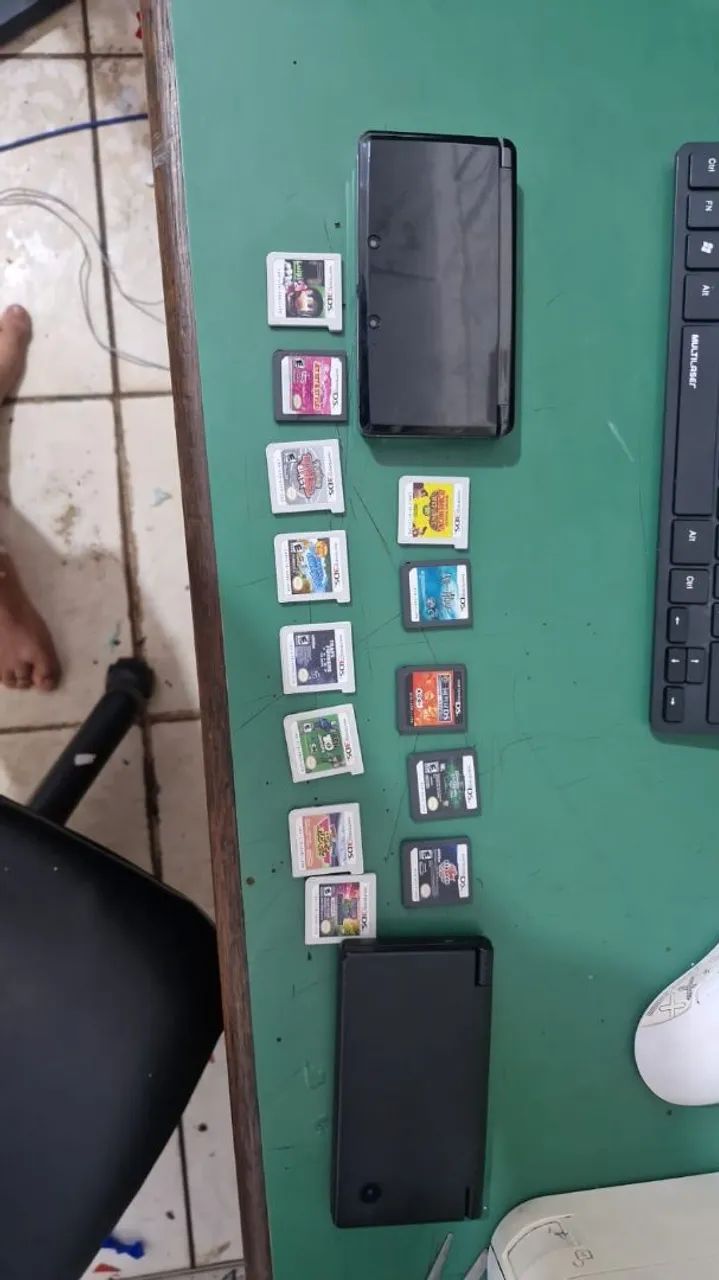 Nintendo 3ds desbloqueado impecável com jogos - Foto 5