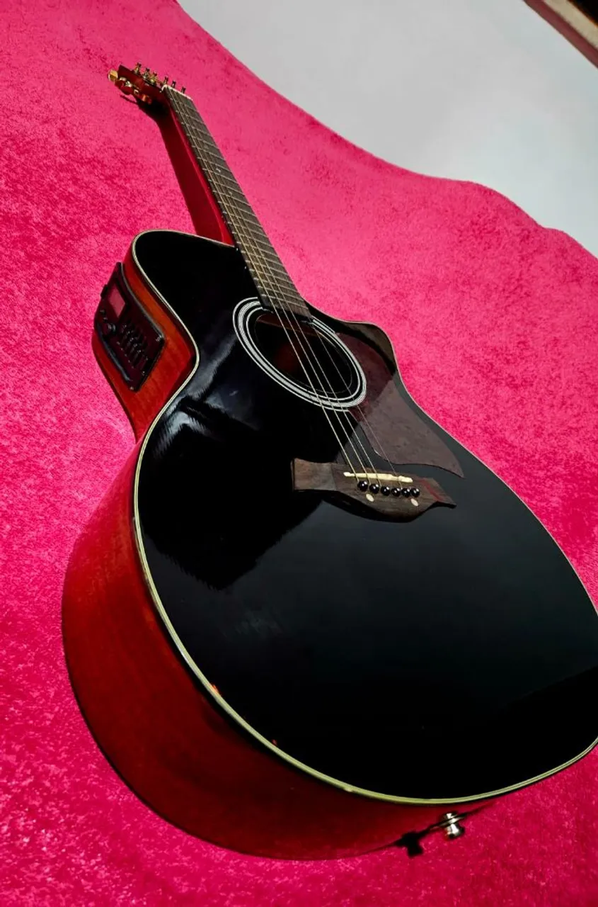 Violão TAGIMA Acústico Elétrico (((PROFISSIONAL))) Para vender logo.