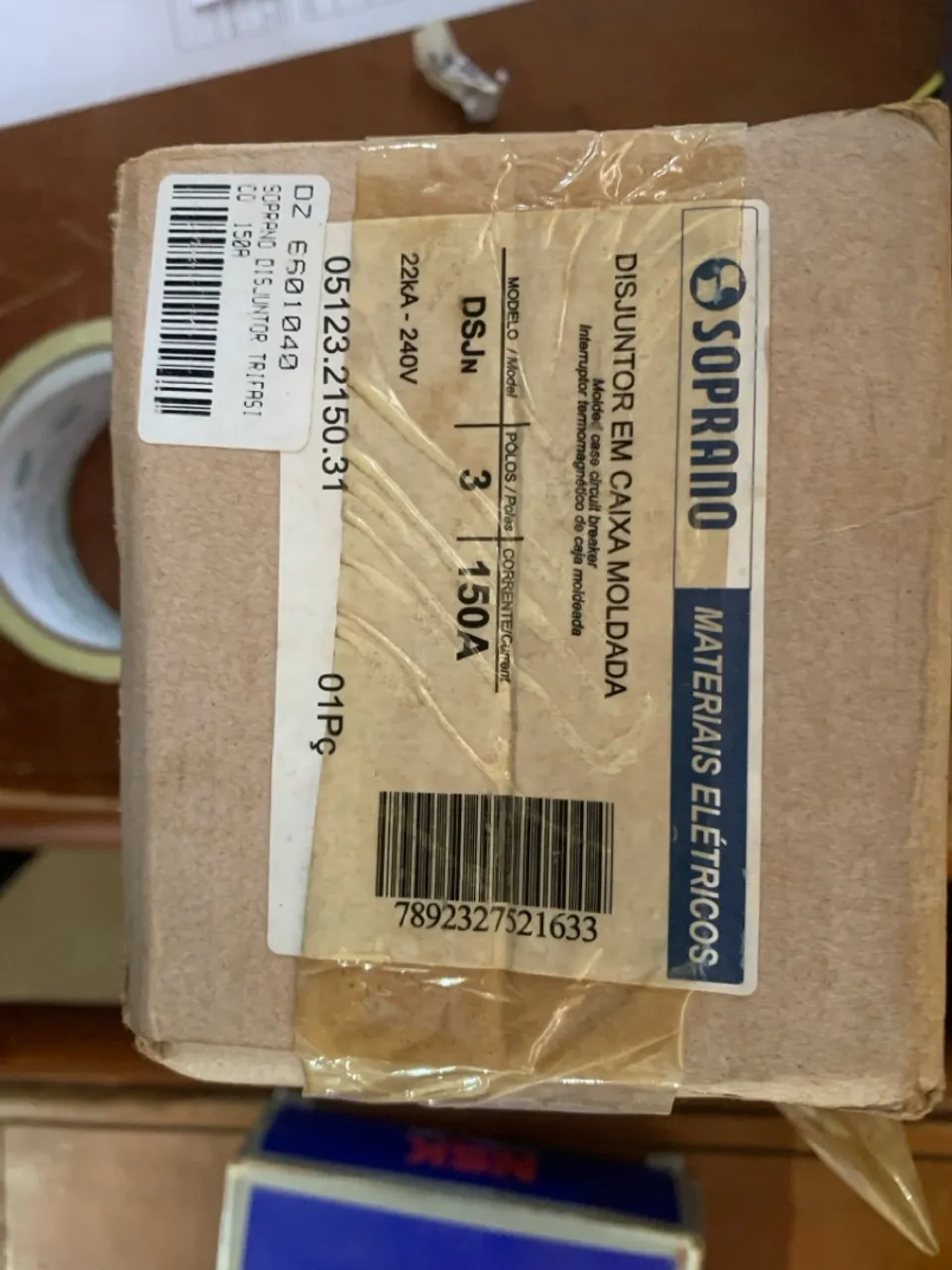 DISJUNTOR EM CAIXA MOLDADA 150A