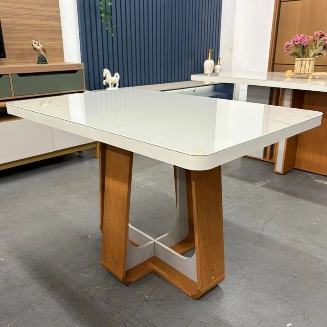 MESA JANTAR SUPER SOFISTICADA COM 4 CADEIRAS EM MADEIRA MACIÇA SURPREENDA-SE!! 626TT8 - Foto 5