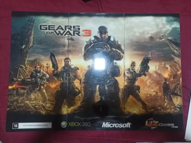 Placas em acrilico de games. (Gears of war 3 + COD MW3) - Foto 2