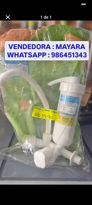 TORNEIRA C/FILTRO R$ 39,90