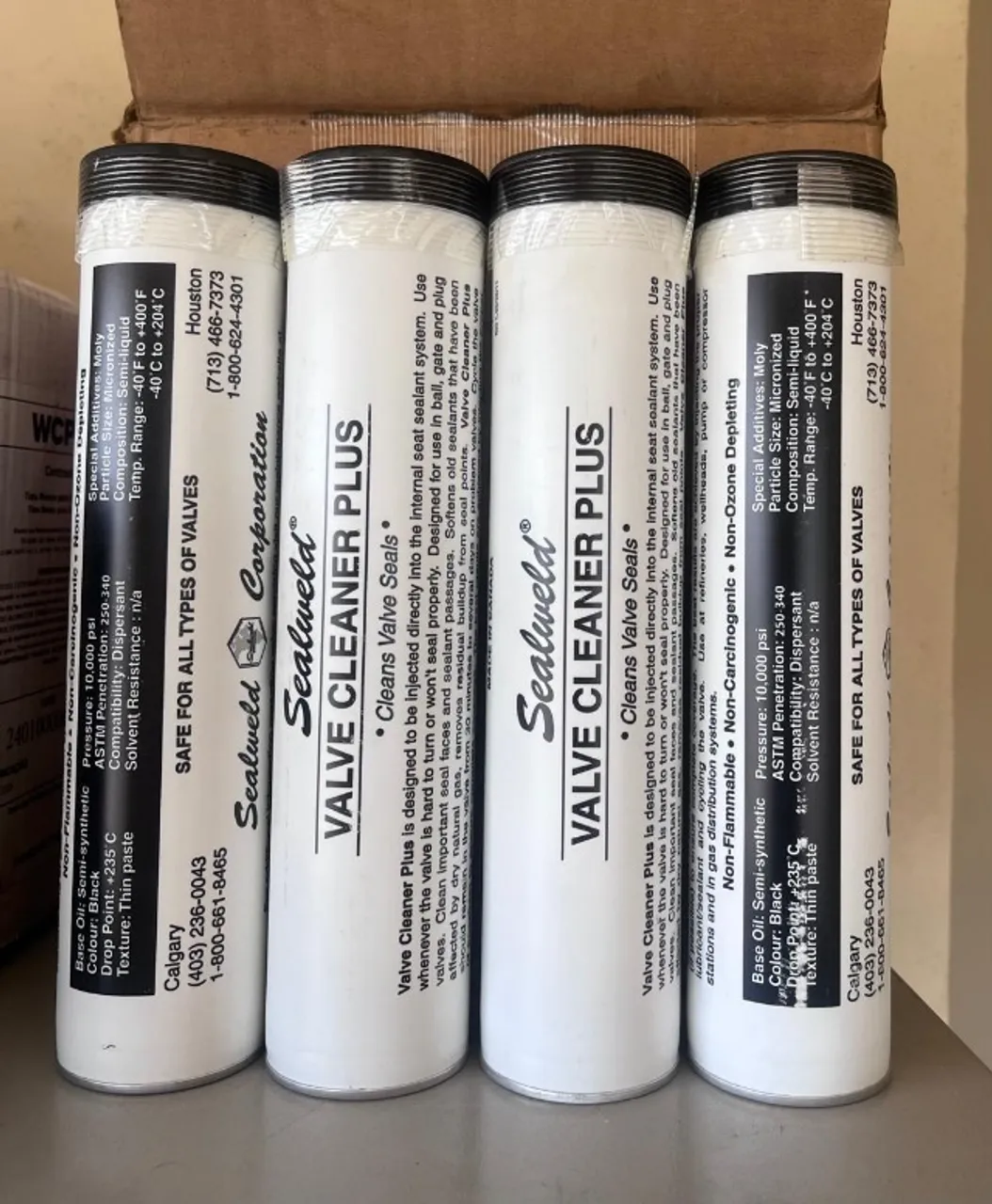 Óleo Valve Cleaner Plus Sealweld