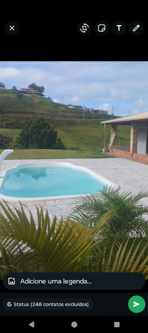 Chácara para temporada em Guararema, capoeirinha.