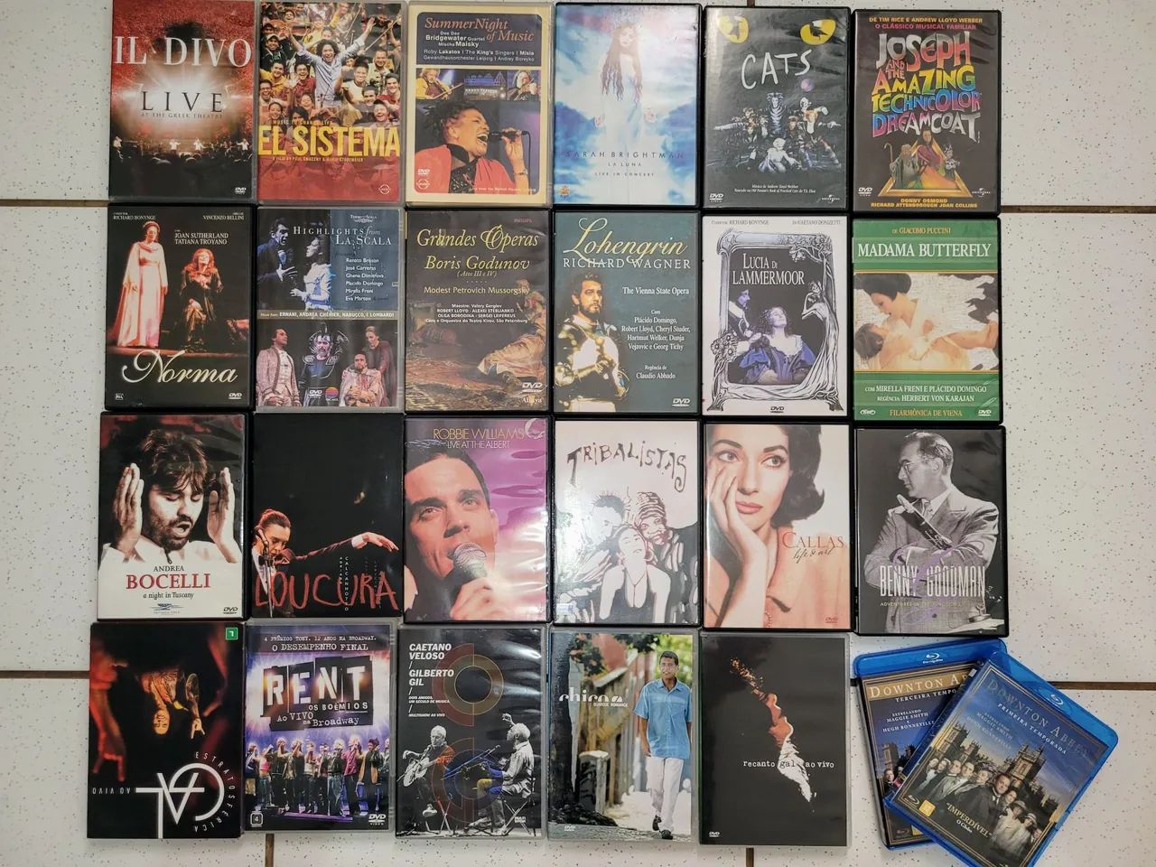 Lote 23 Dvds 2 Blu-ray (downton Abbey)