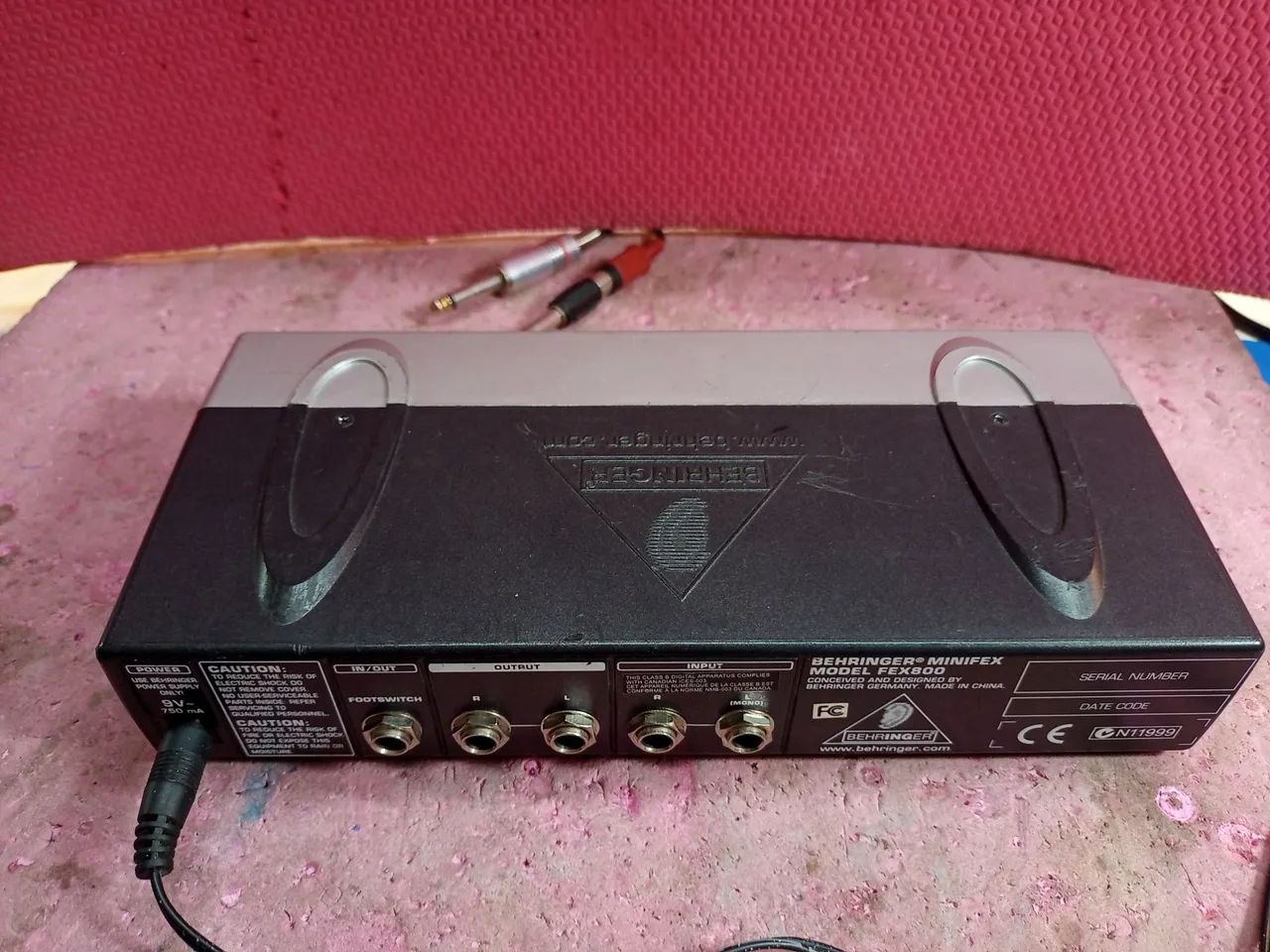 Processador de efeito Behringer Fex800 - Foto 2
