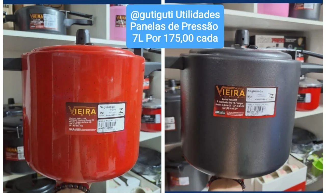 Panelas de Pressão 7L