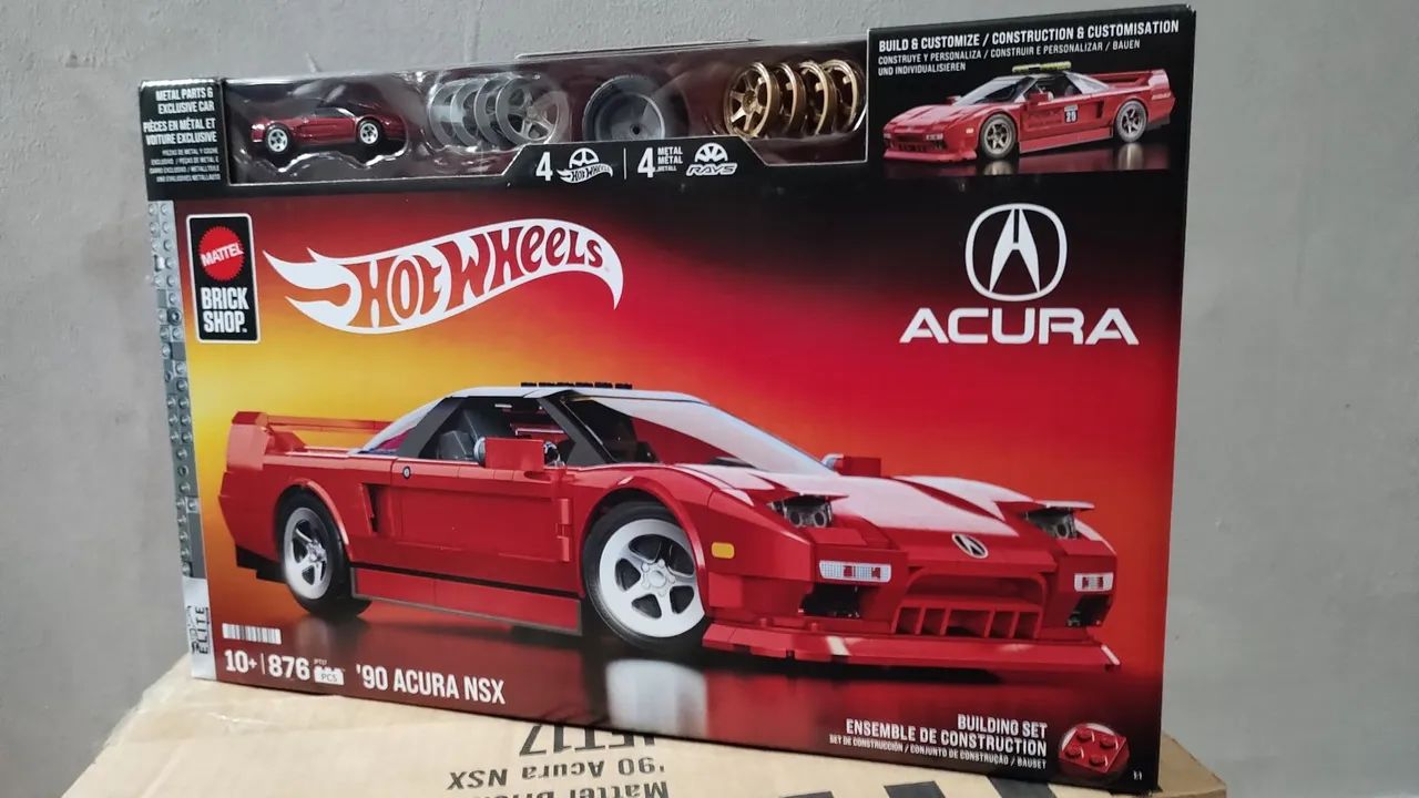 Hot Wheels '90 Acura NSX Brick Shop Elite Series - Hobbies e