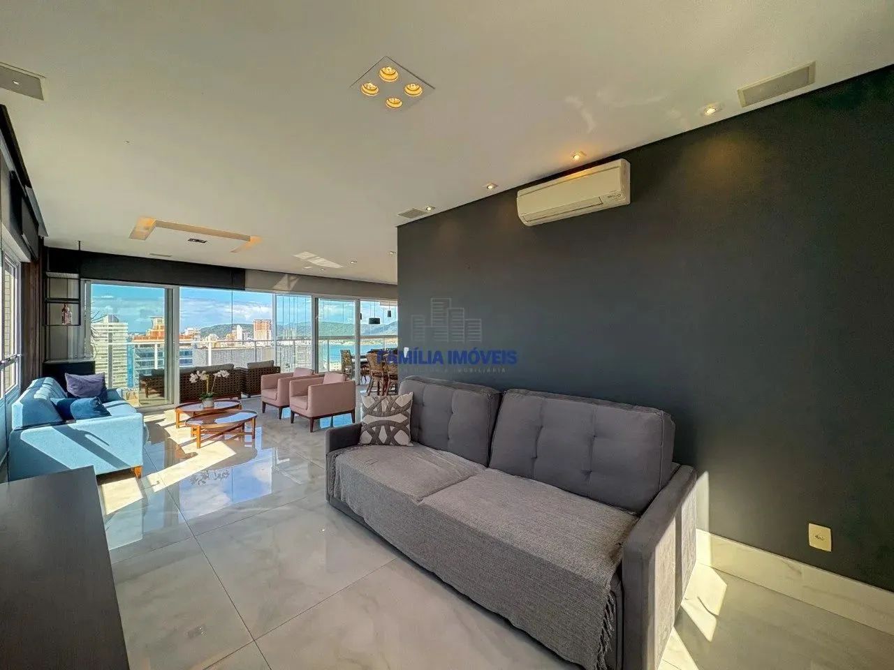 Apartamento Vista Mar á venda 4 quartos 2 suítes Embaré Santos - Foto 9
