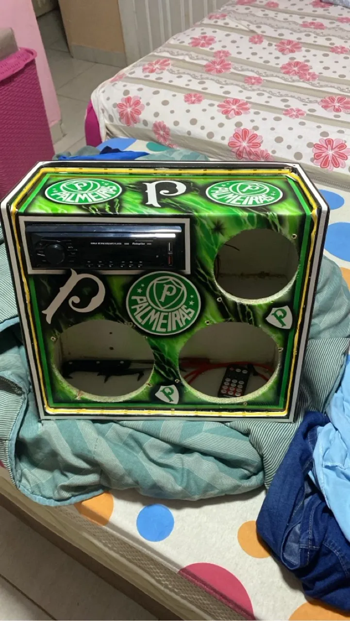 Caixa de Som Personalizada Palmeiras