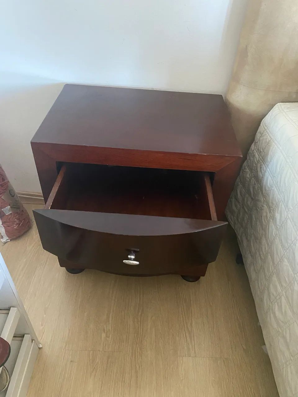 Mesa de cabeceira em madeira  - Foto 4