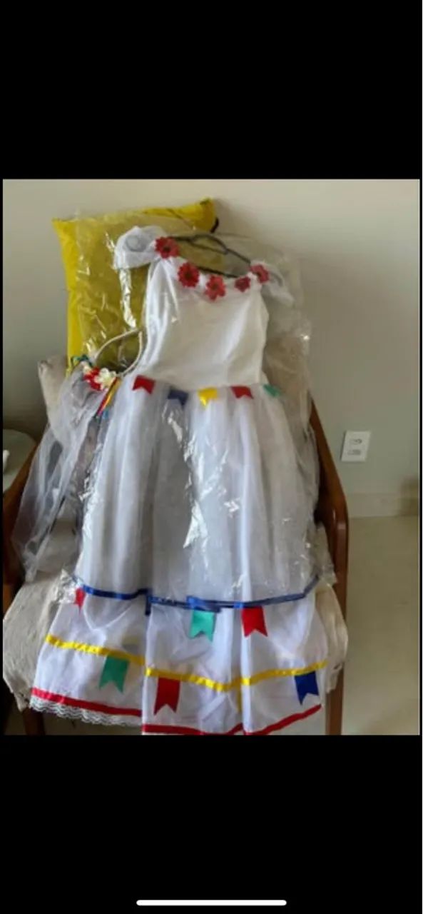 Vestido de noiva caipira 
