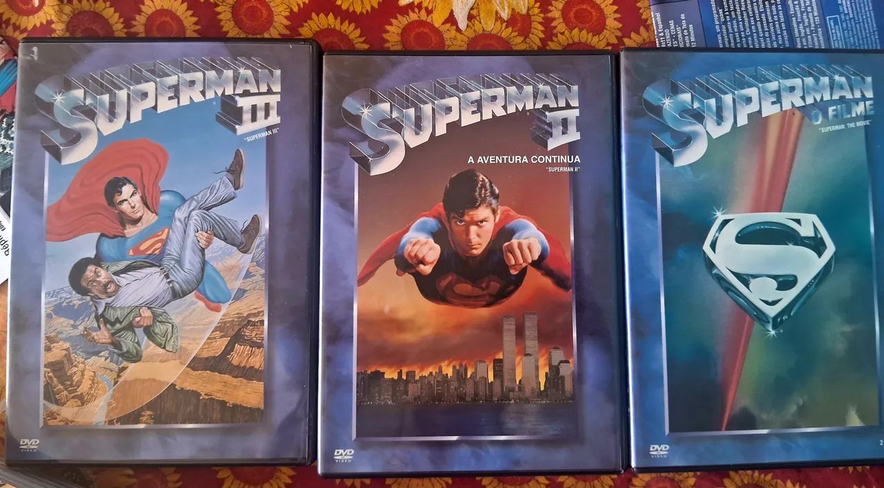 Dvds Superman  original (03 filmes)  - Foto 2