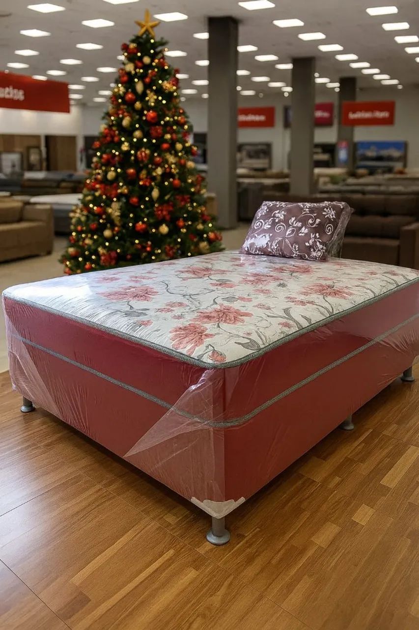 Promo cama box casal Feirão de Março 