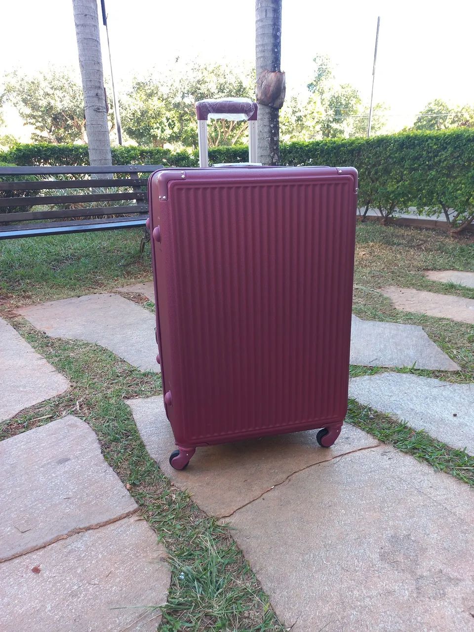MALA PARA 23KG COM ZÍPER DUPLO EXTENSOR SÓ 319! ENTREGO  - Foto 4