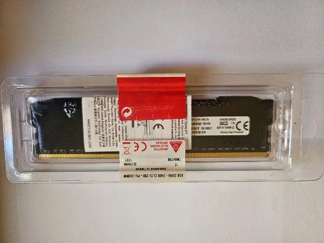 Memoria Kingston 8gb Ddr4 2400mhz Hyperx Fury Hx424c15fb2/8 - Foto 4