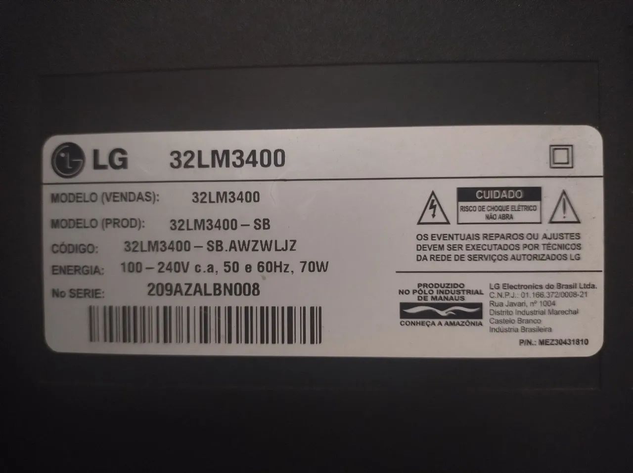 TV LG 32 polegadas  - Foto 4