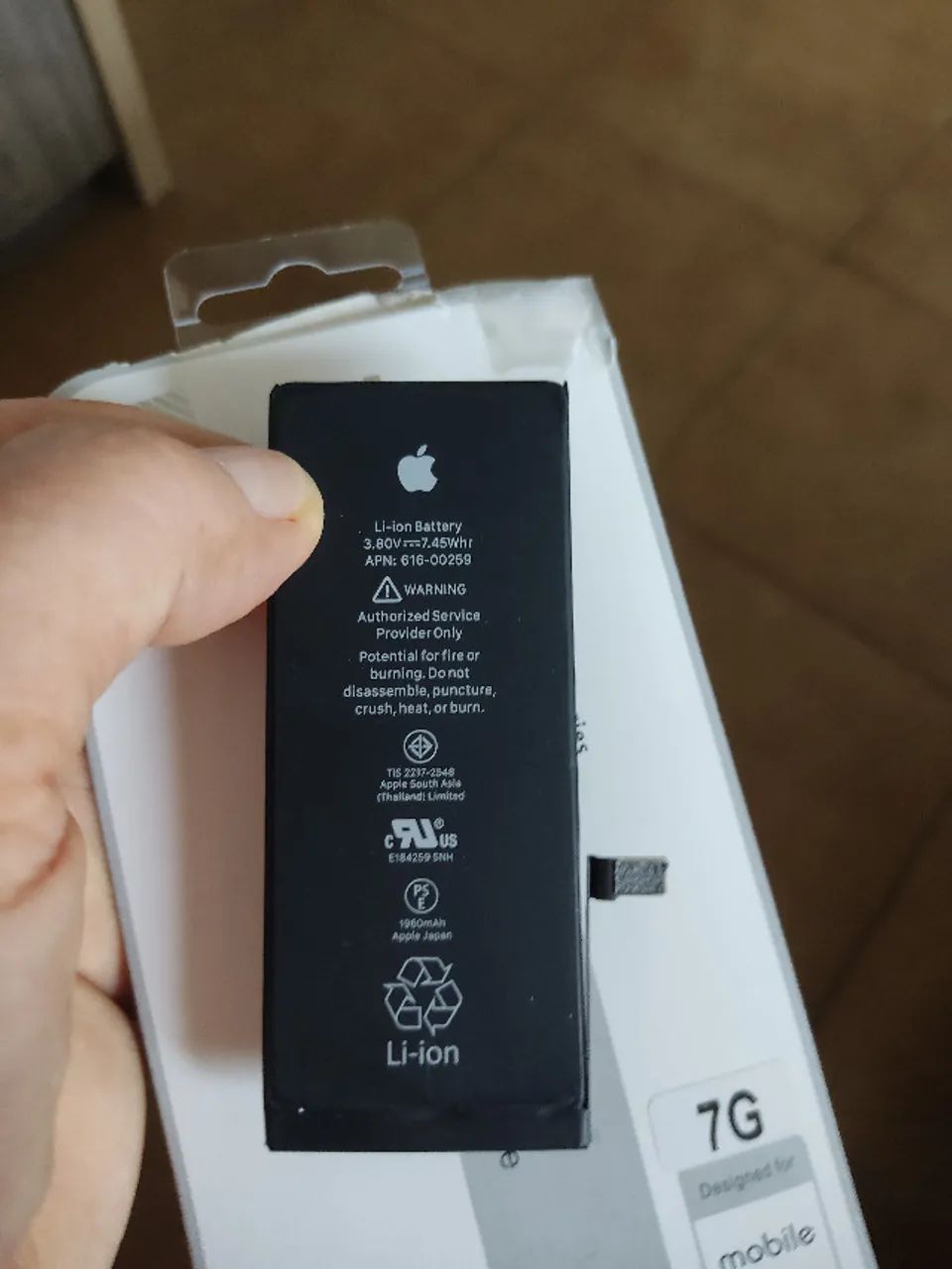 Bateria Iphone 7 #Nova#